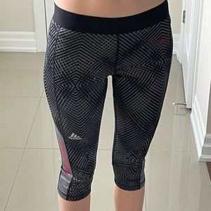 Adidas Team Canada Half Leg Leggings Climalite Women’s Small
